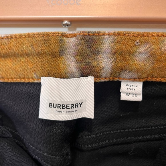 Burberry black denim with white stripe - Picture 3 of 4